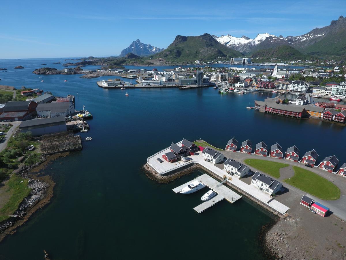 Rorbuene Svolvaer Havn Villa Luaran gambar